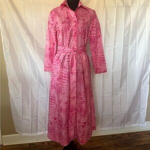 Chico's Black Label Pink and Cream Garment